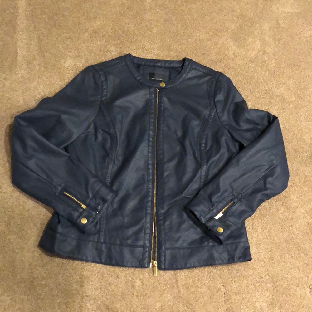 Faux Leather Jacket